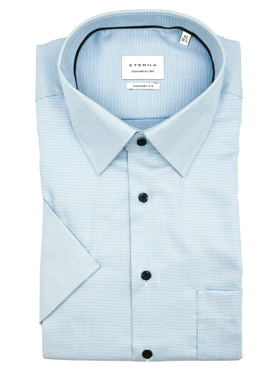 Eterna Comfort fit Kortærmet skjorte